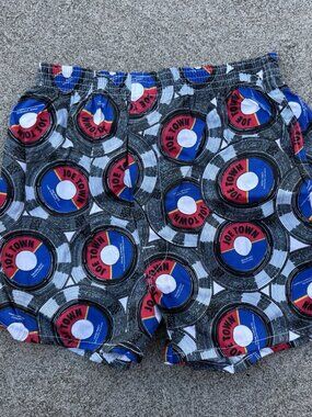 Vintage Joe Boxer Underwear Mens Medium Loungewear Retro Vinyl Record Novelty